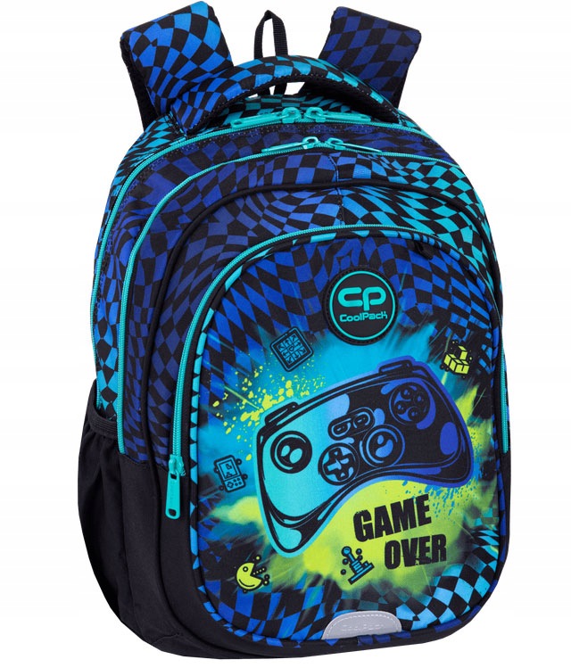Fast Gamer Chess school backpack for boys class 1-3 Coolpack F163964 Packaging status original