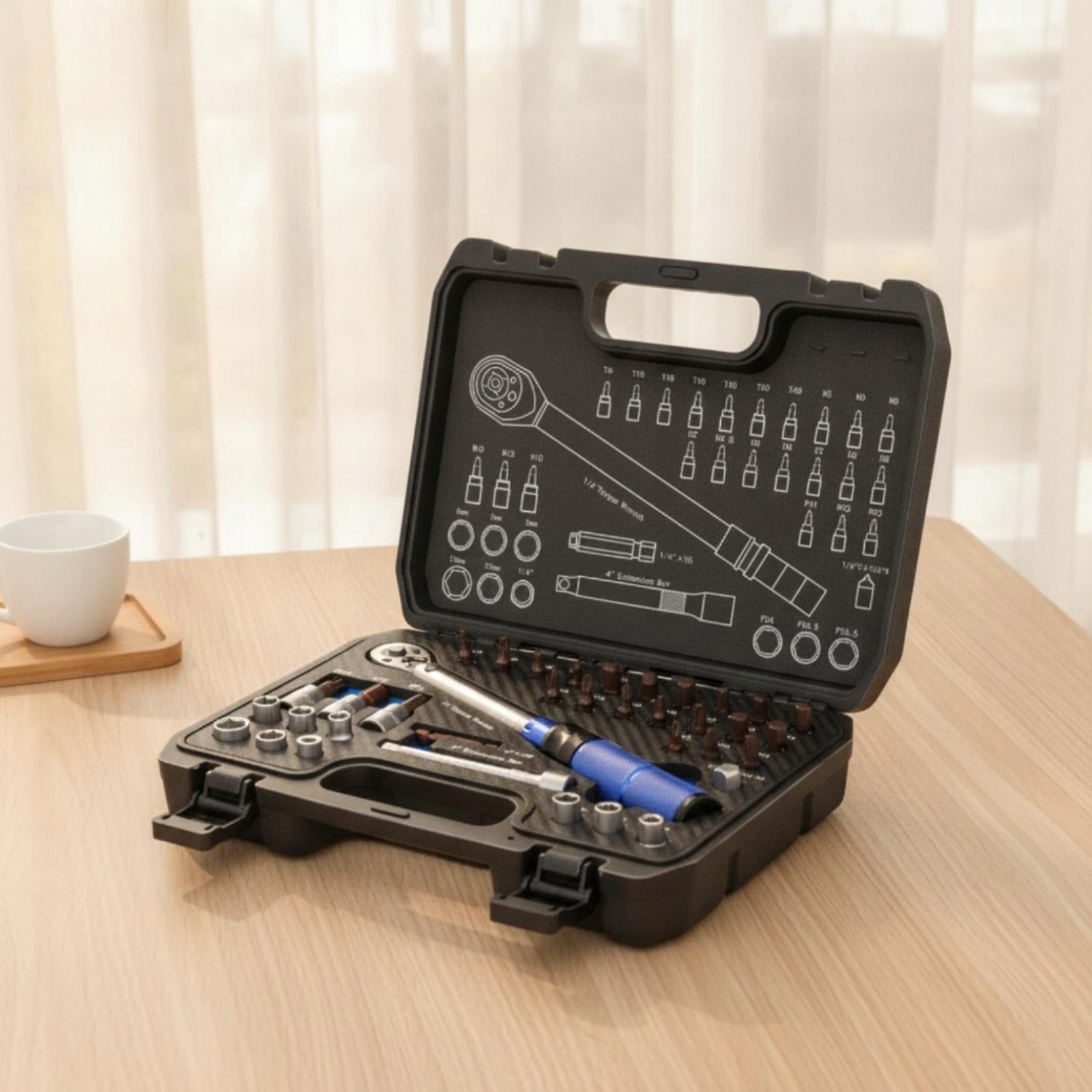 Fastening Wrench Set Carbon Steel Fastening Wrench Kit Clamshell for Home Brand no brand