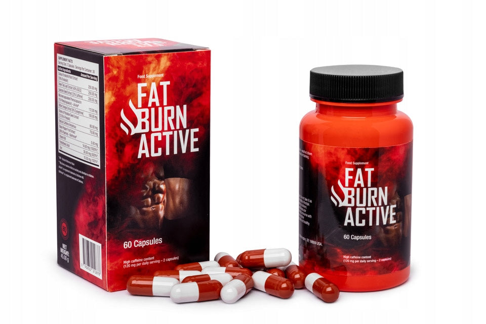 Fat Burn Active - Natural Support for Reduction Expiration date at least 1 month from the date of purchase