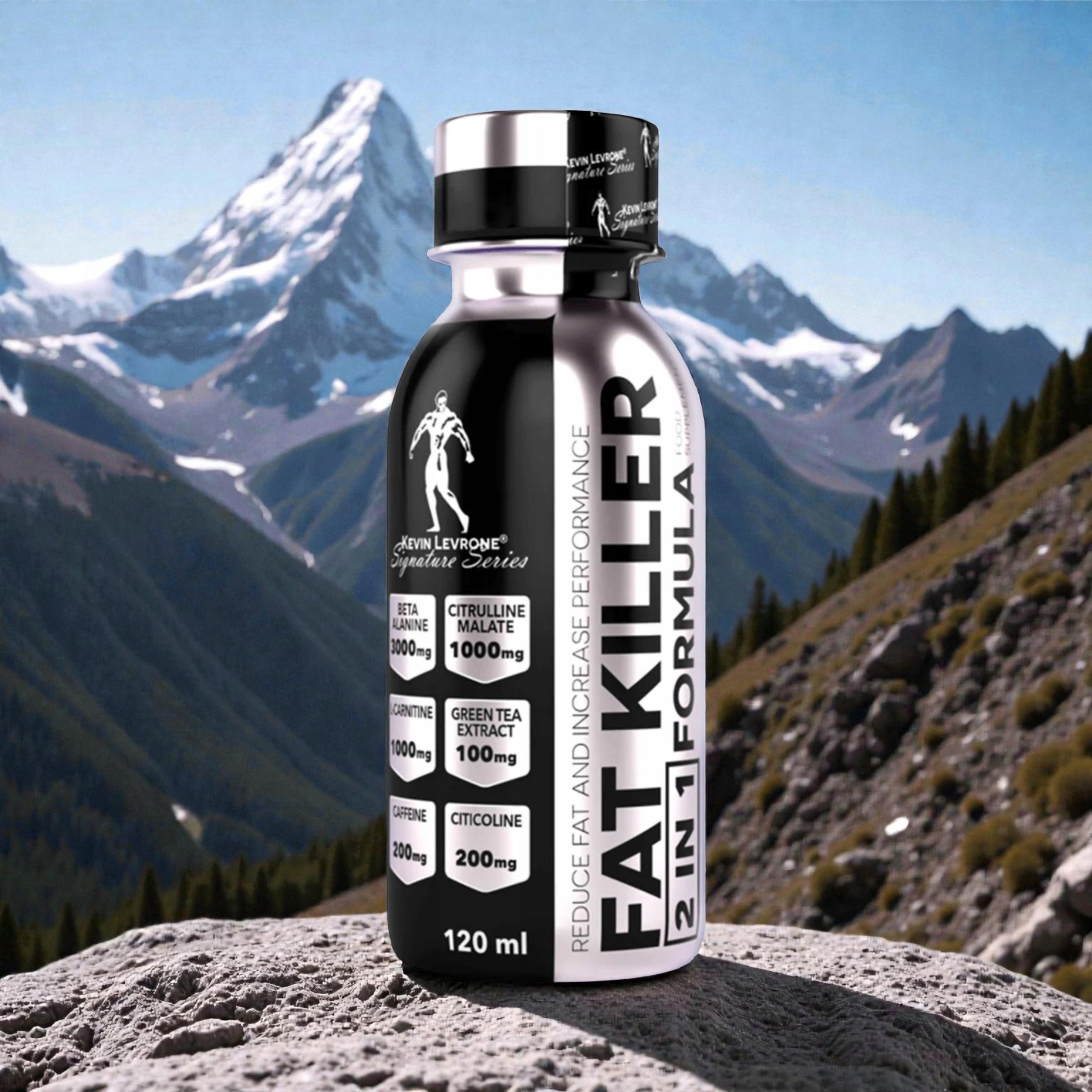 Fat Burner KEVIN LEVRONE Fat Killer Shot 12x120ml Raspberry Caffeine Expiration date at least six months from the date of purchase