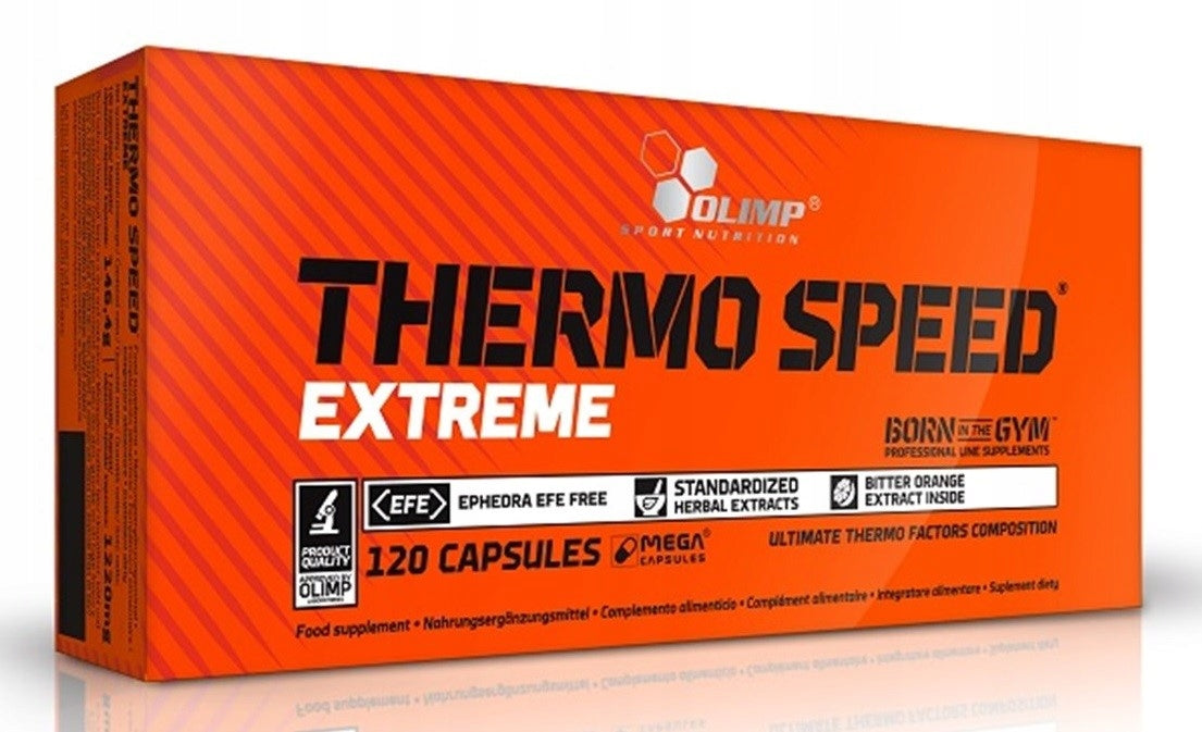 Fat Burner Olimp Thermo Speed Piperine EGCG Weight Loss Reduction 120k