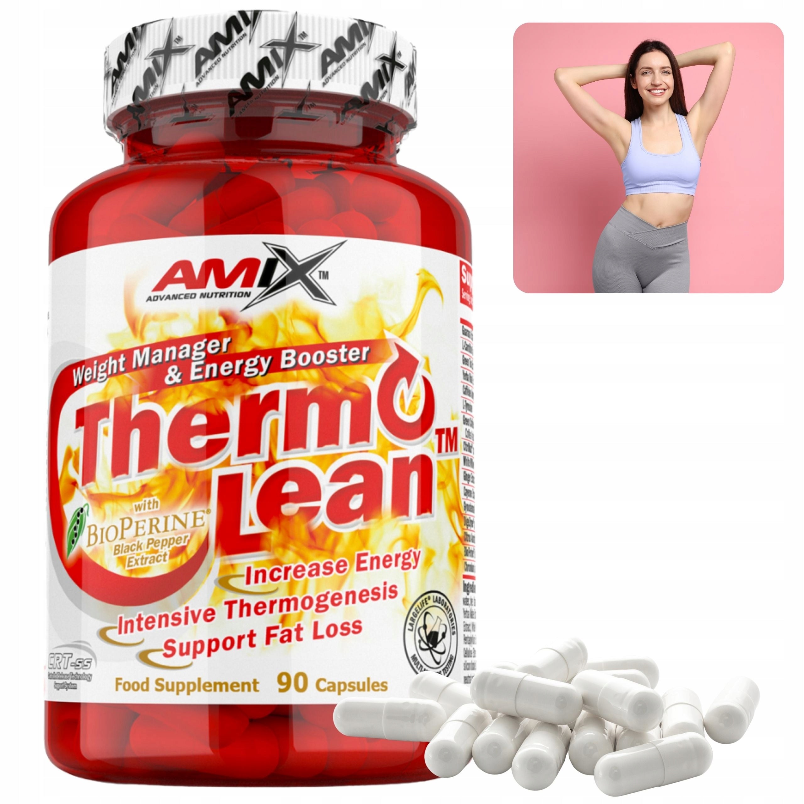 Fat Burner for Women Thermogenic Caffeine Gurana Green Tea Extract