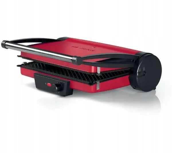 Fat Free Electric Grill Bosch TCG4104 Contact 2000W Red Packaging status original