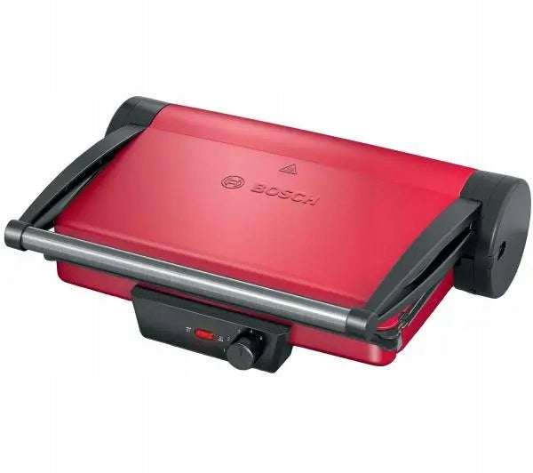 Fat Free Electric Grill Bosch TCG4104 Contact 2000W Red