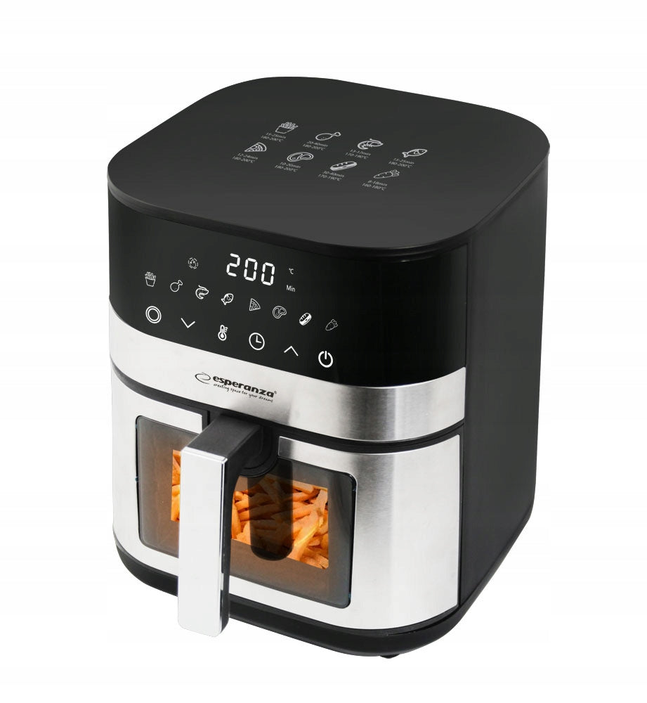Fat Free Fryer 5L 1400W Air Fryer 8 programs Packaging status original