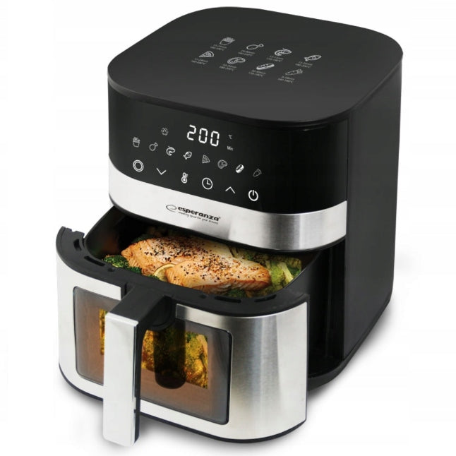 Fat Free Fryer 5L 1400W Air Fryer 8 programs