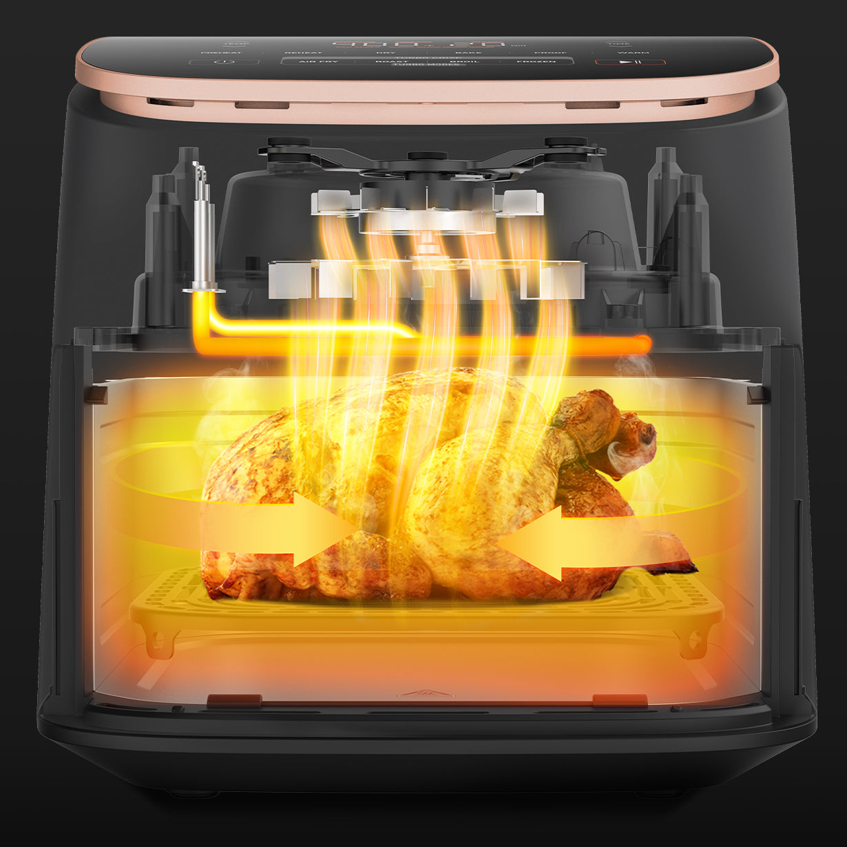Fat Free Fryer COSORI TurboBlaze Chef Edition 1725W 6L Air Fryer Power 1725 W