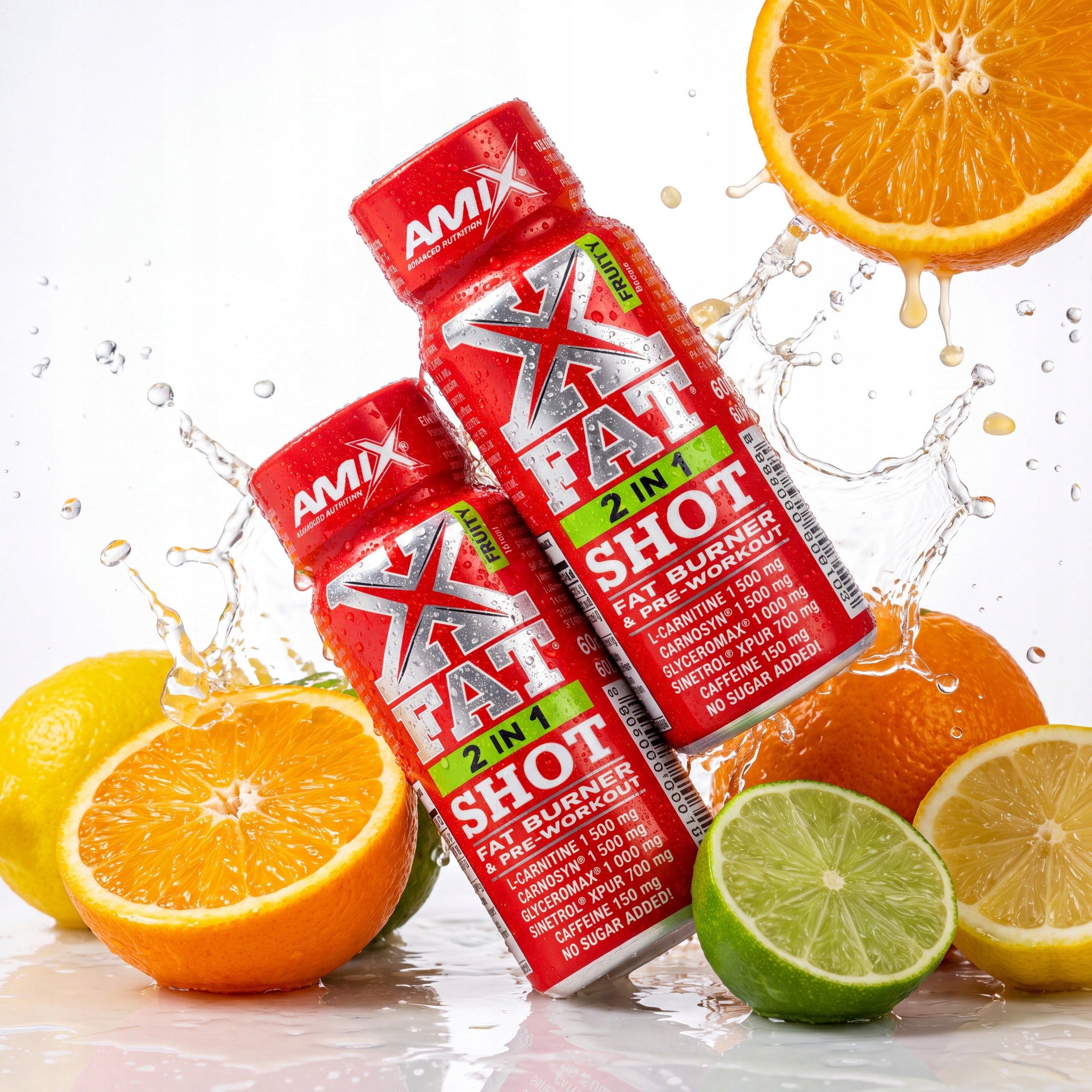 Fat burner pre-workout shot 60 ml L carnitine 1500 mg caffeine Expiration date at least six months from the date of purchase