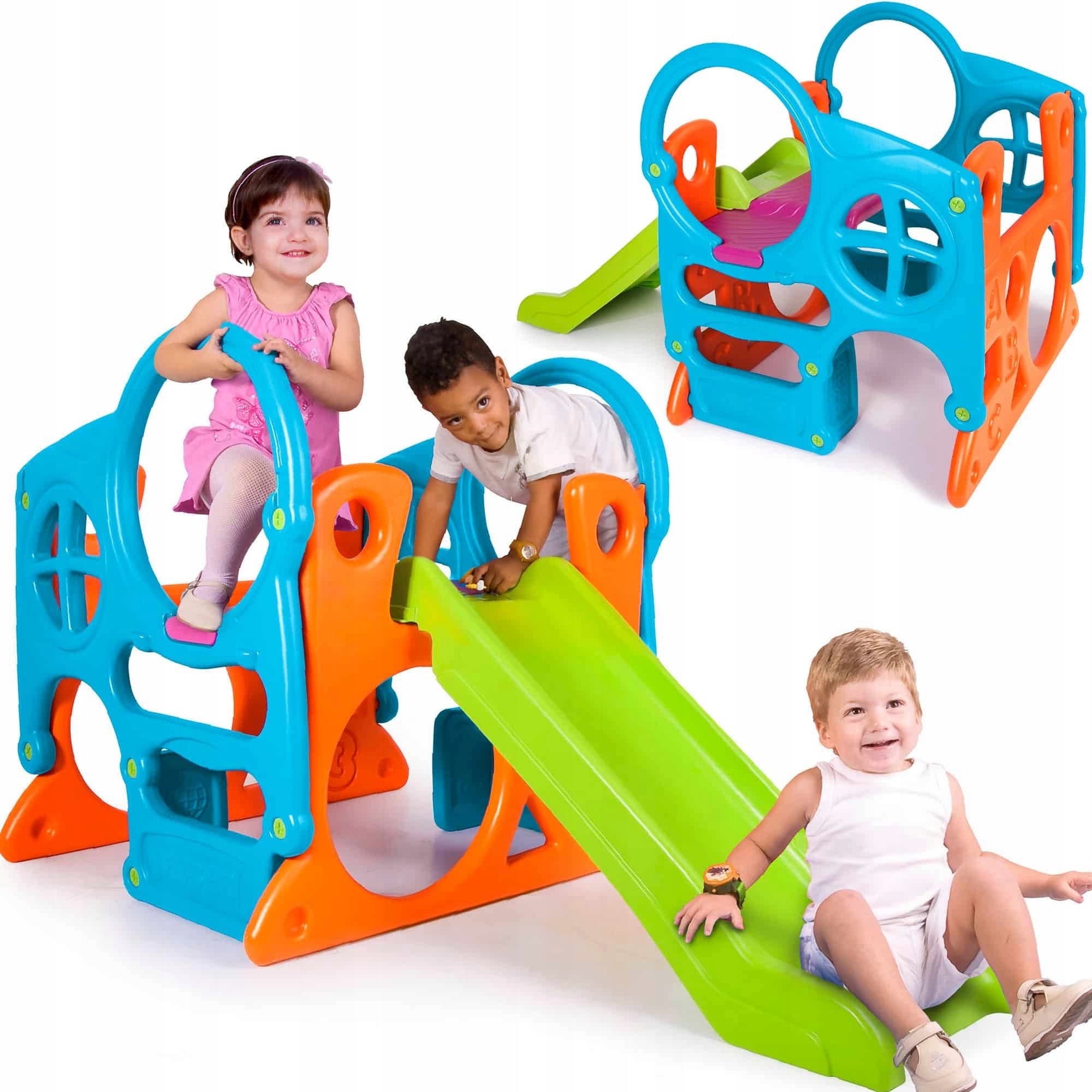 Feber Large Square Toys Activity Center with slide