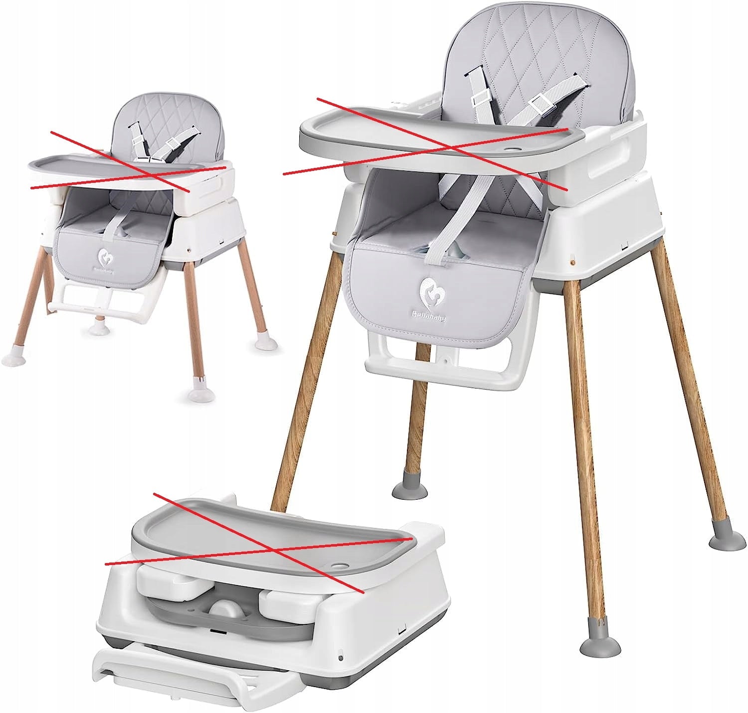 Feeding Chair Compact Folding Portable Bellababy READ DESCRIPTION