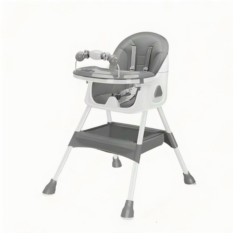 Feeding Chair Folding Adjustable Tray 5-Point Belts