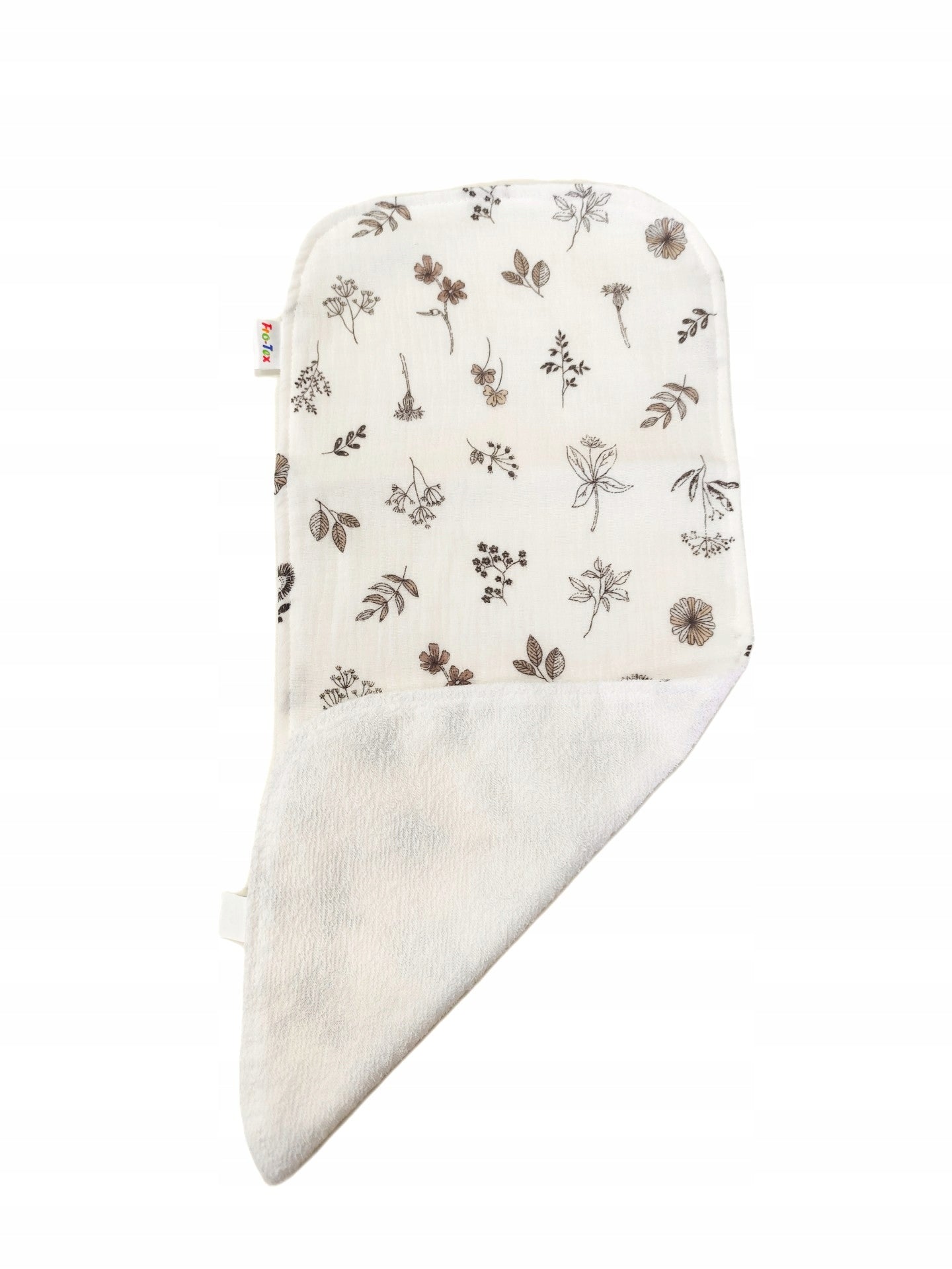 Feeding diaper/muslin pourer with waterproof membrane