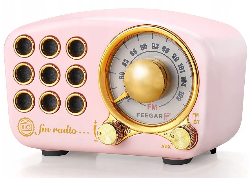 Feegar RETRO FM Radio Kitchen Bluetooth Vintage