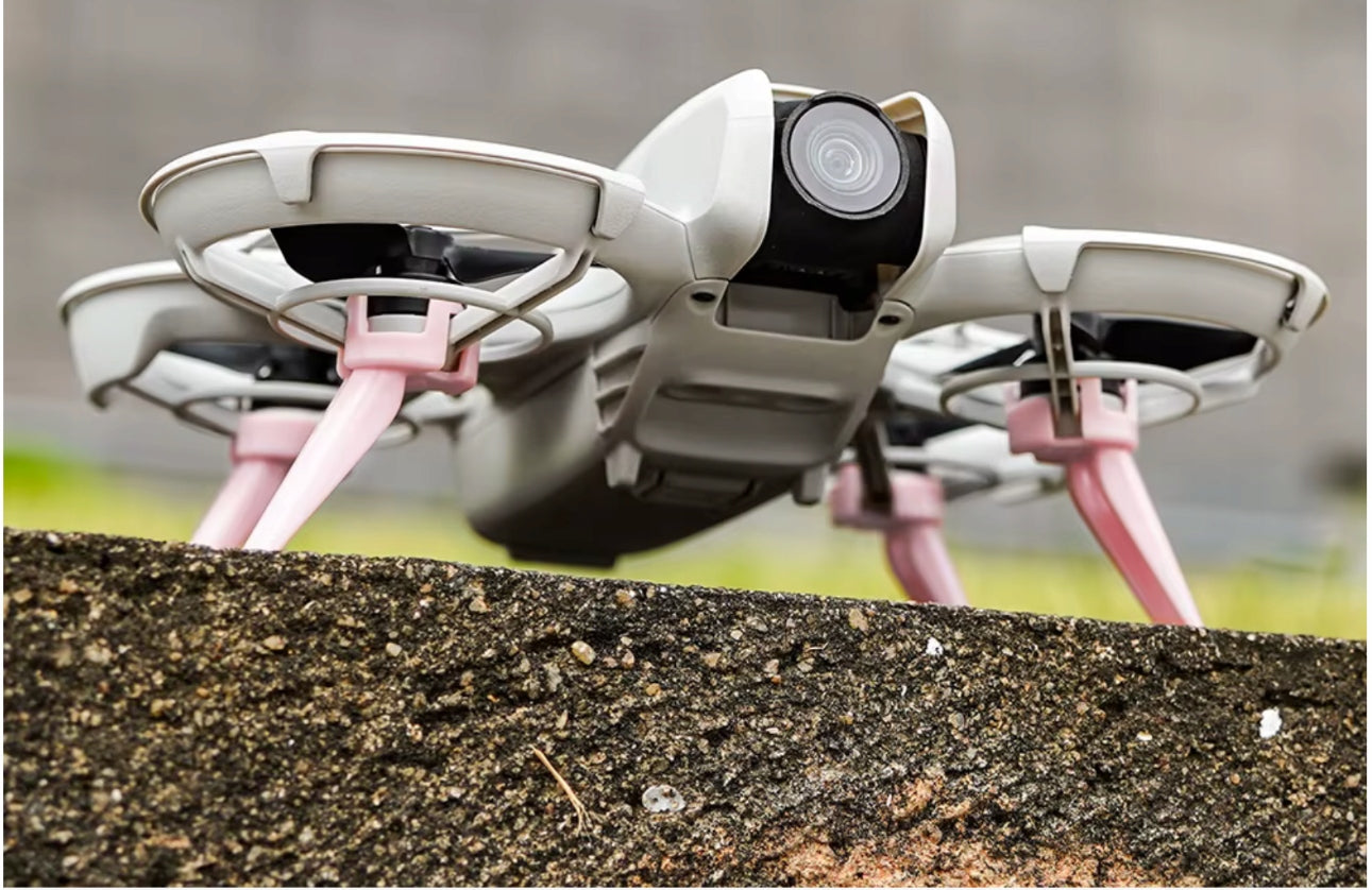 Feet Skids Chassis Elevation Feet for DJI Neo Drone Pink Batteries included no