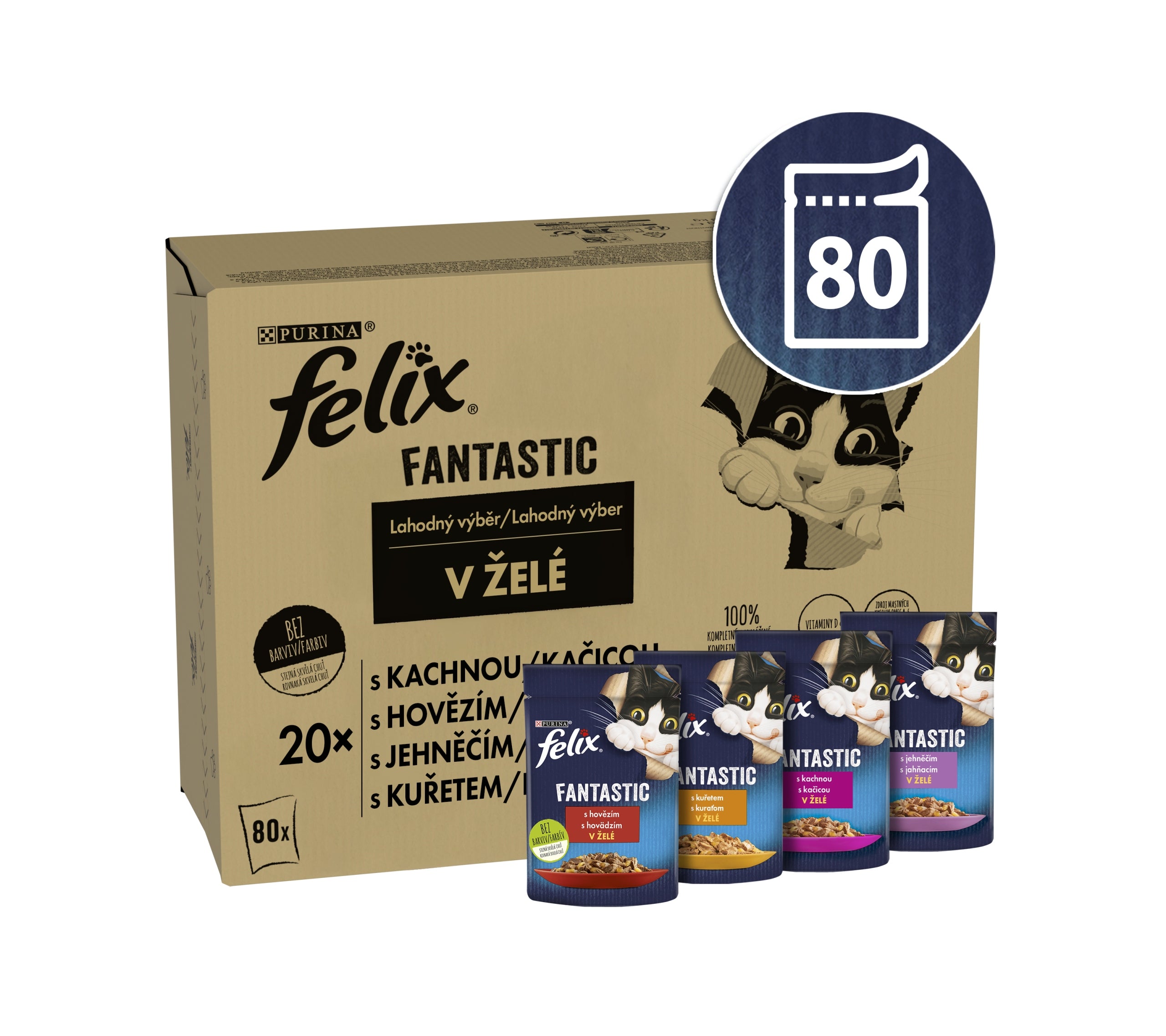 Felix Fantastic MEAT MIX 80x85g