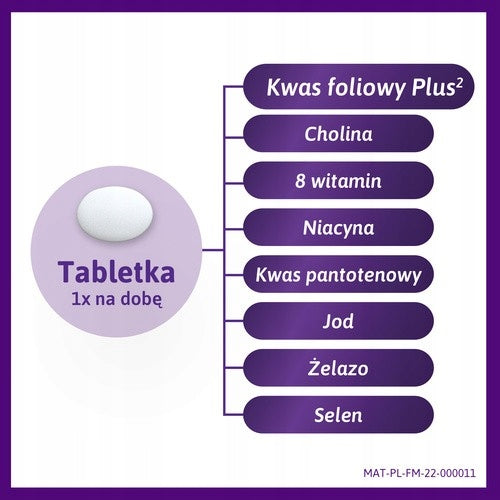 Femibion 1 Early pregnancy Folic acid Plus film-coated tablets, 28 pcs. Name other