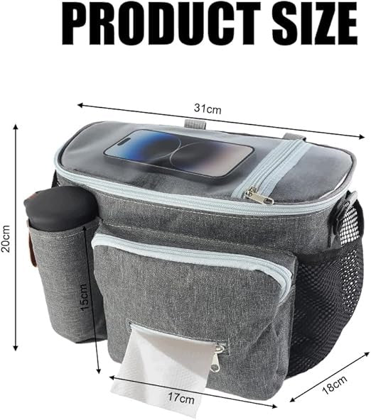 Femongy Stroller bag with strap on frame waterproof roomy Manufacturer code B0GHYFYCCD