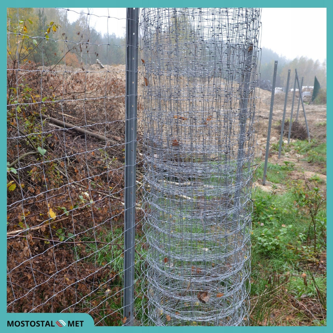 Fence FOREST MESH 180/19/10L 25mb eyelets SQUARES 10x10 DENSE freebie Height 1.8 m