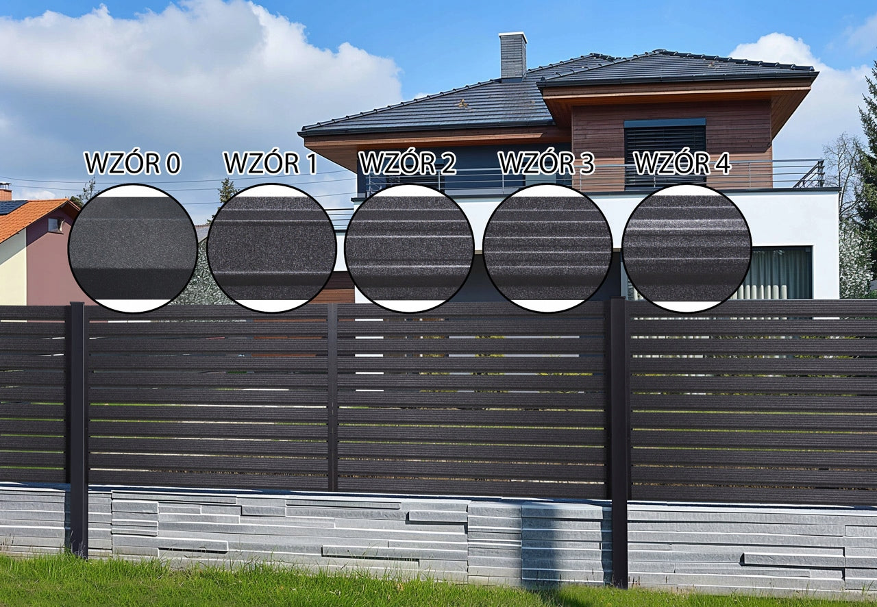 Fence GALVANIZED Steel Coated 200 x 120 cm. ANTHRACITE Manufacturer code 590708555842