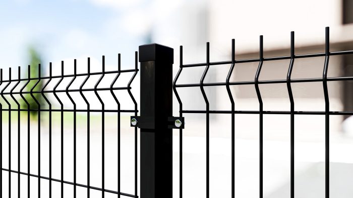 Fence Post H-200 Black RAL9005 Fi1,2 ASDOM Manufacturer code SO-H200-Fi1,2-RAL9005