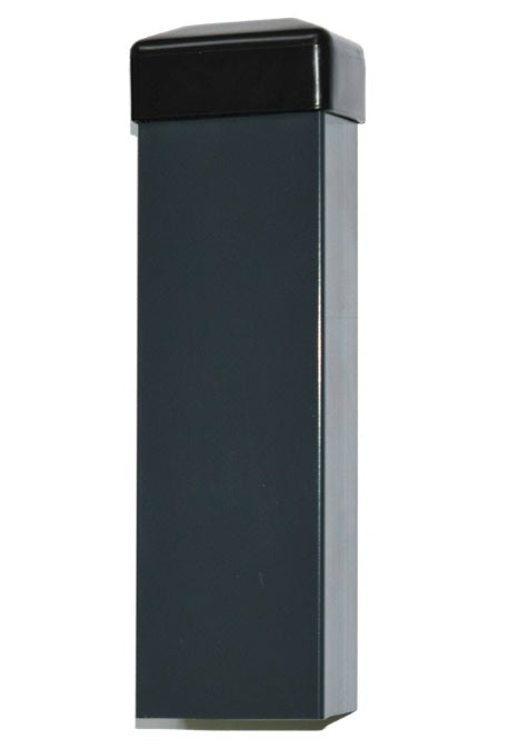 Fence Post Profile 60x40 2,30m 230 cm GREY anthracite graphite Height 2.3 m