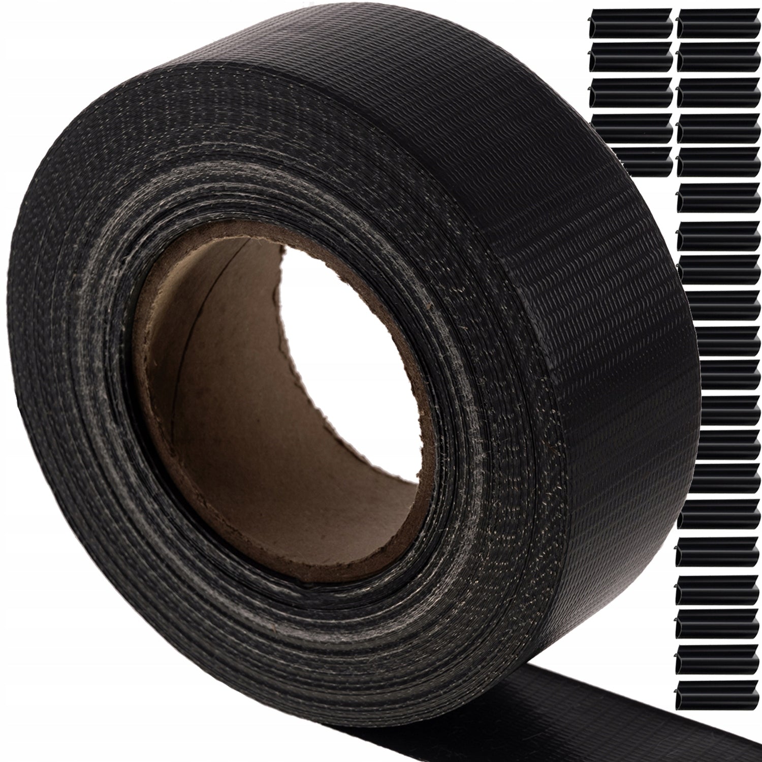 Fence Tape for Fence Cover Anthracite 4,75cmx35m Clips x25