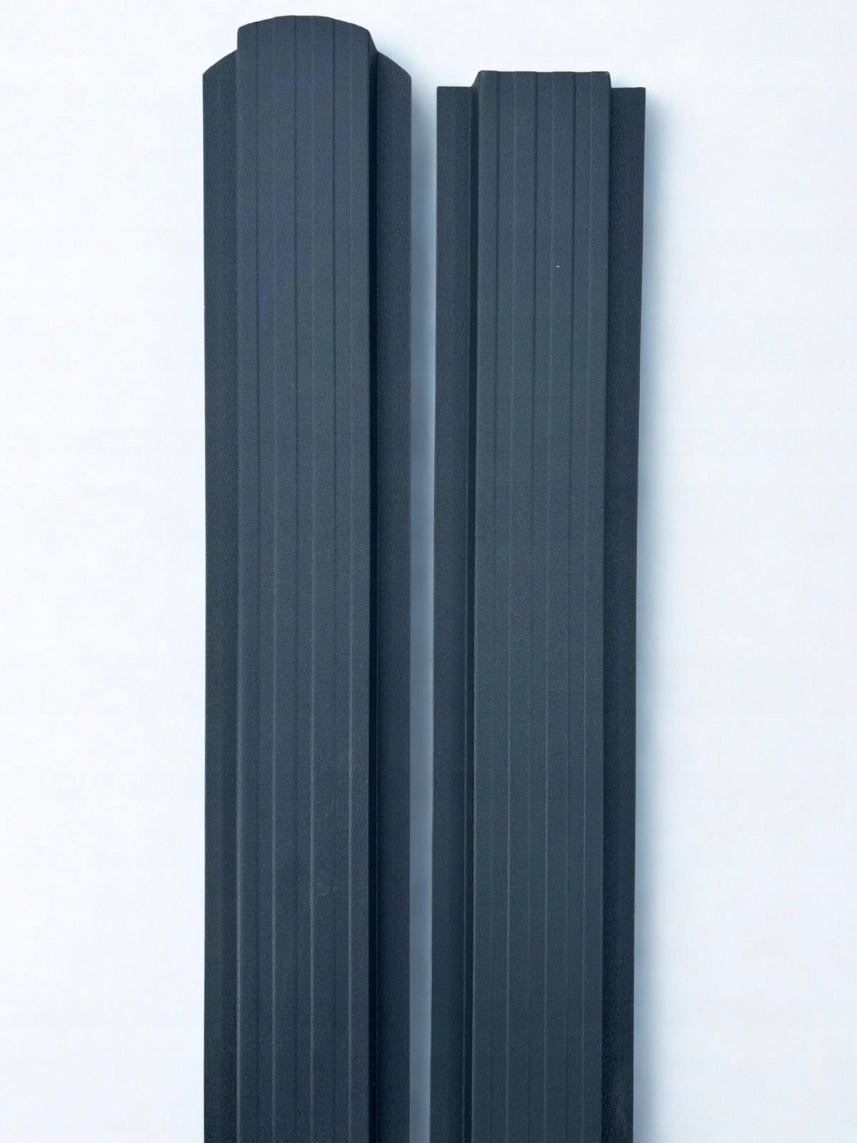 Fence bars metal steel 11x80 cm Color mats on both sides Manufacturer code PLASIMET