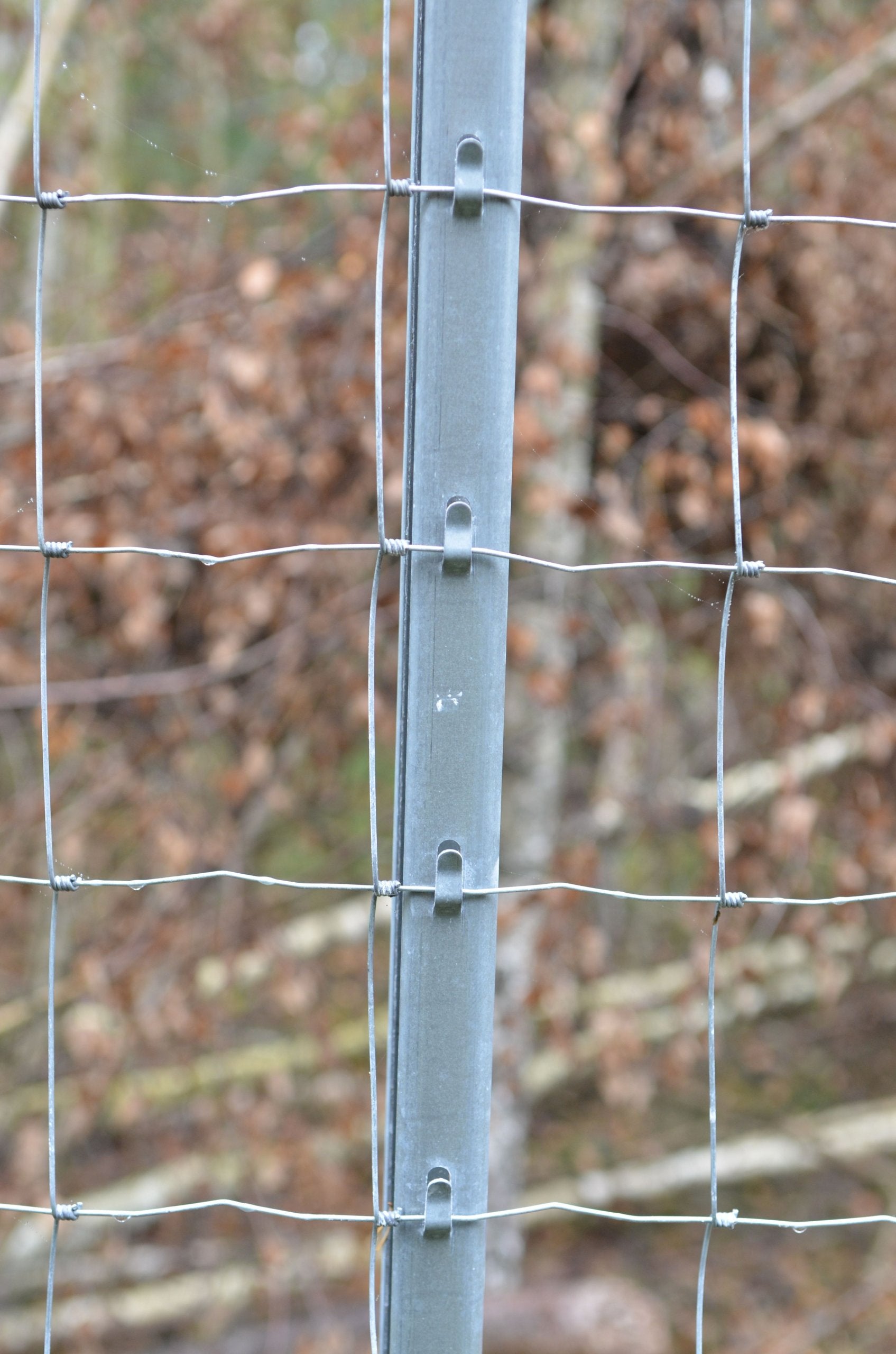 Fence posts for FOREST MESH 2,1m Galvanized HOOKS TYPE C 10pcs Manufacturer code SŁUPKI ogrodzeniowe do SIATKI LEŚNEJ 2,1m