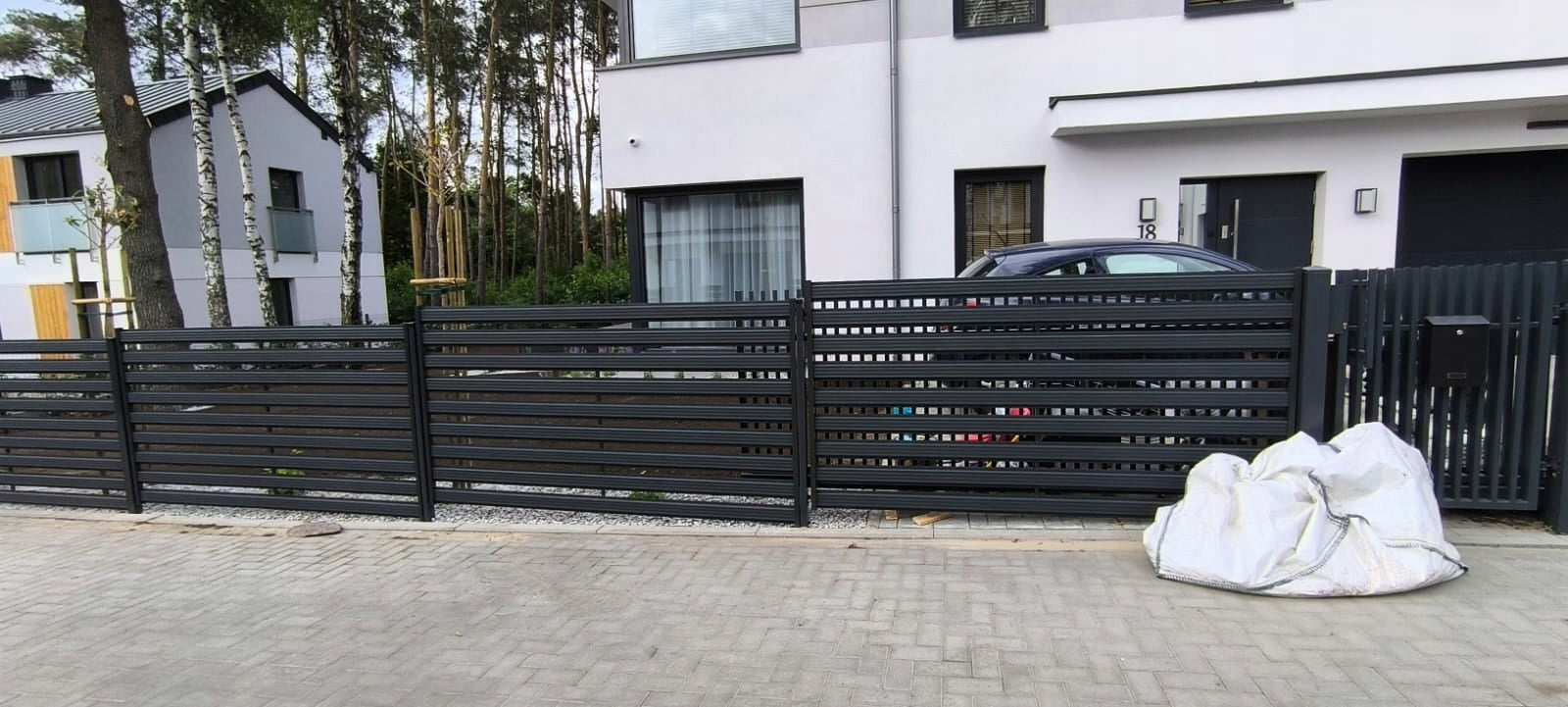 Fence span 2000x1000 PLASIMET Dominant material steel
