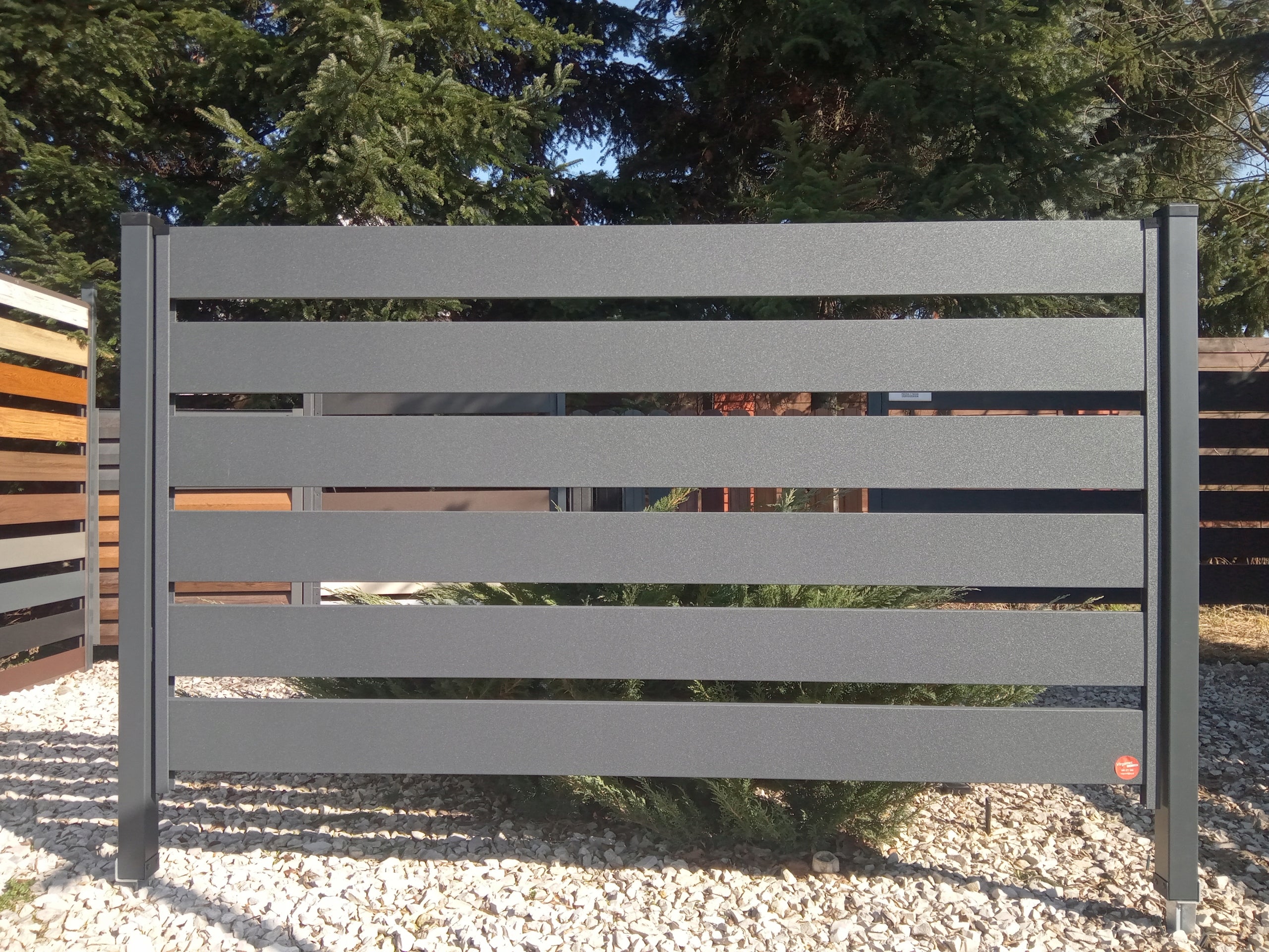 Fence span modern fence picket profile board 150x20 Manufacturer code Panel samodzielny montaż 15cm
