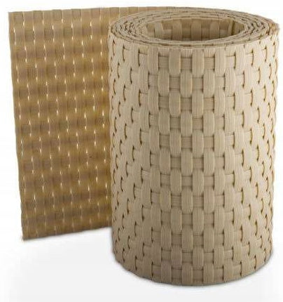 Fence tape TECHNORATTAN 19 cm x 2,55 m cream RD18 Length 2.55 m