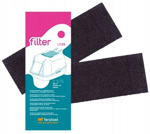 Ferplast Carbon filter for cat litter box L 135