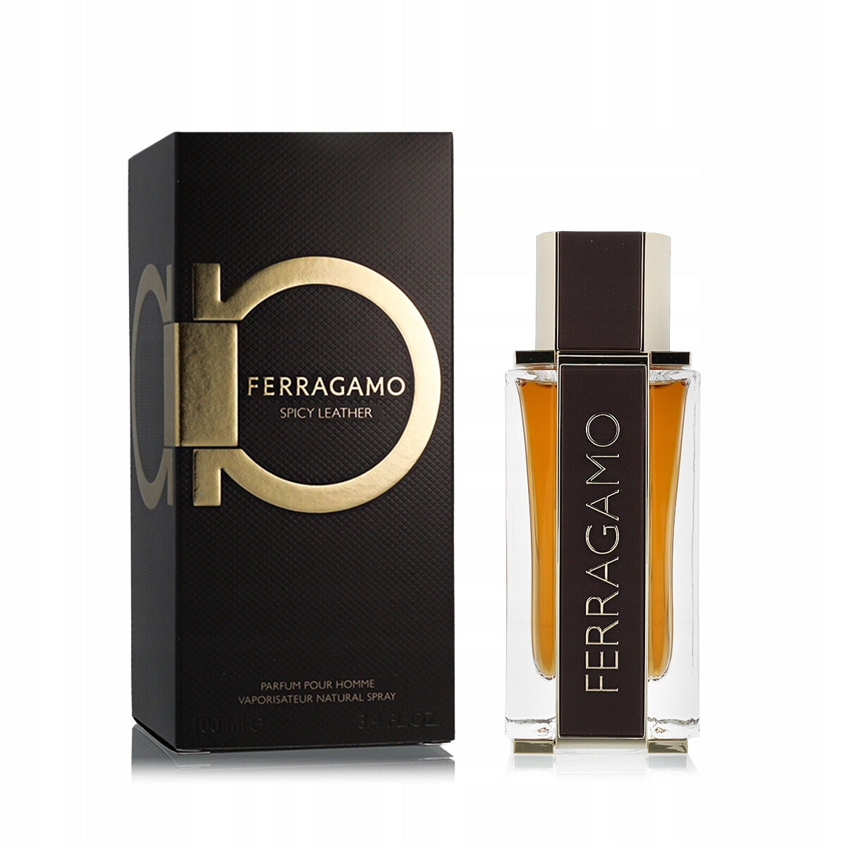 Ferragamo Ferragamo Spicy Leather Perfumed Water 100 ml Packaging status original