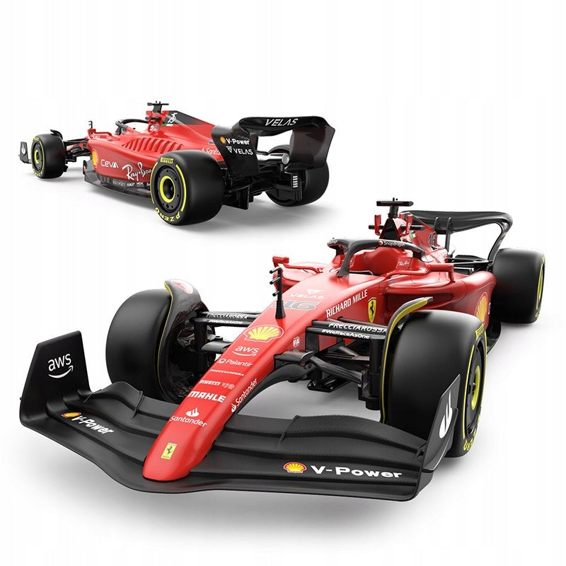 Ferrari F1 75 red RASTAR model 1:12 Remote controlled car + Pilot 2, Brand Rastar