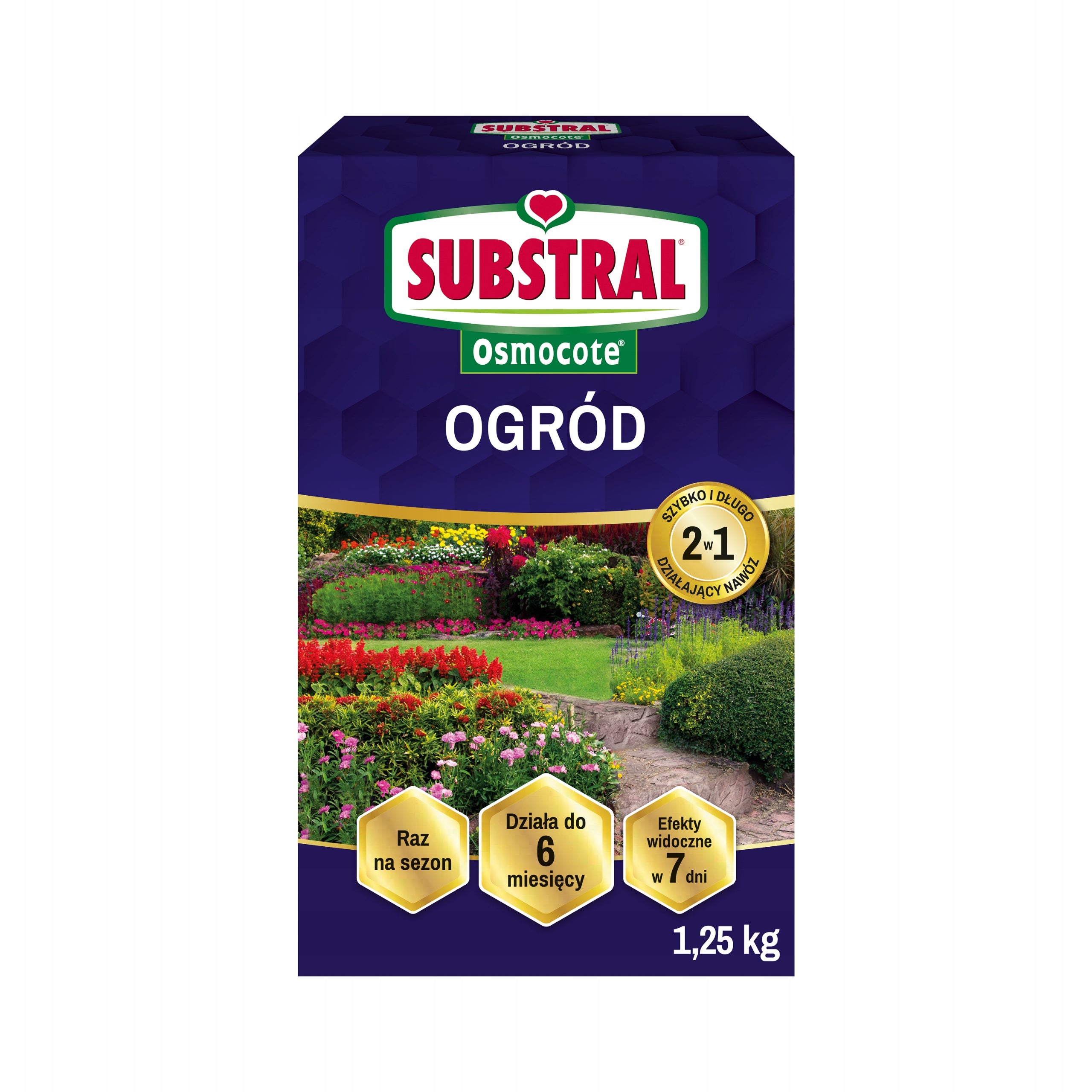Fertilizer Osmocote 2in1 universal Garden Substral 1,25 kg long-acting