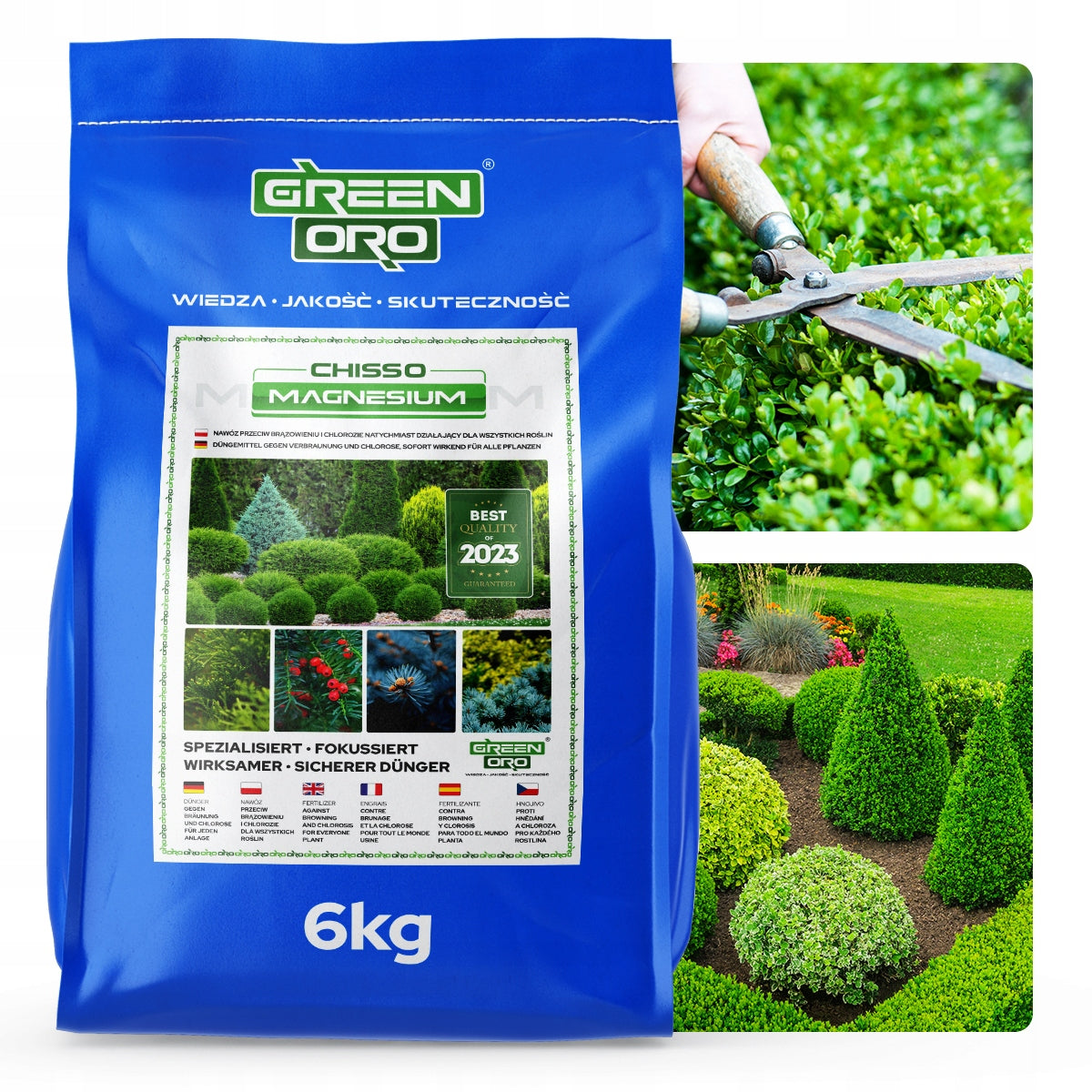 Fertilizer for Tui Conifers Summer AUTUMN Against Browning under Tuje 6kg