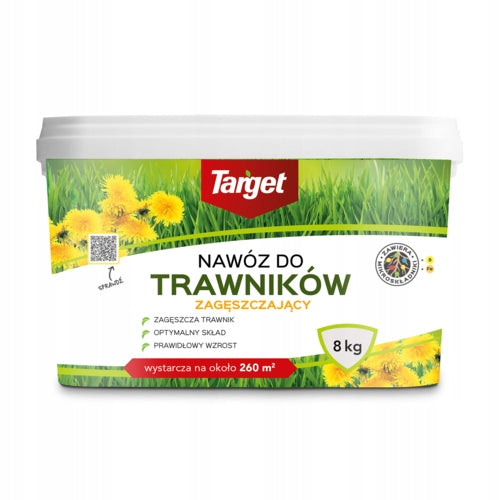 Fertilizer for lawn thickening – 8 kg Target