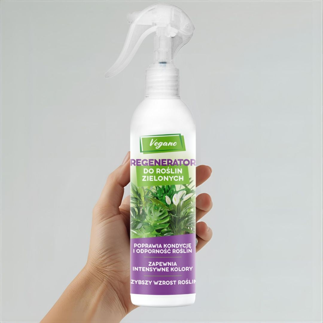 Fertilizer for potted green plants spray regenerator Vegano 300 ml Volume 0.3 l