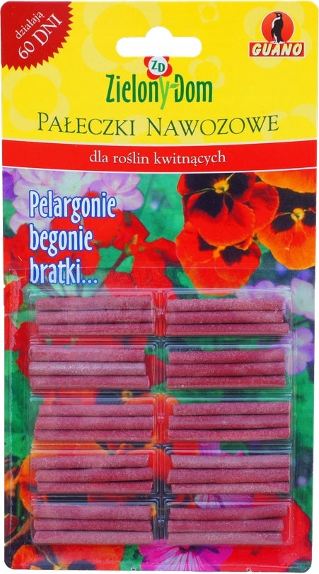 Fertilizer sticks for flowering and balcony plants Zielony Dom 30 pcs. Manufacturer Zielony Dom