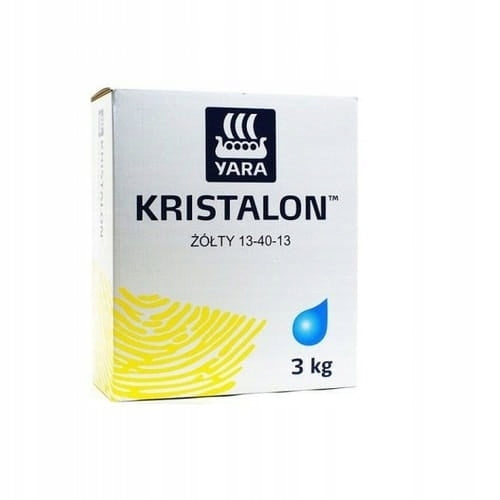 Fertilizer yara Kristalon yellow NPK 13-40-13 3kg INCREASED PHOSPHOR CONTENT Packaging status original