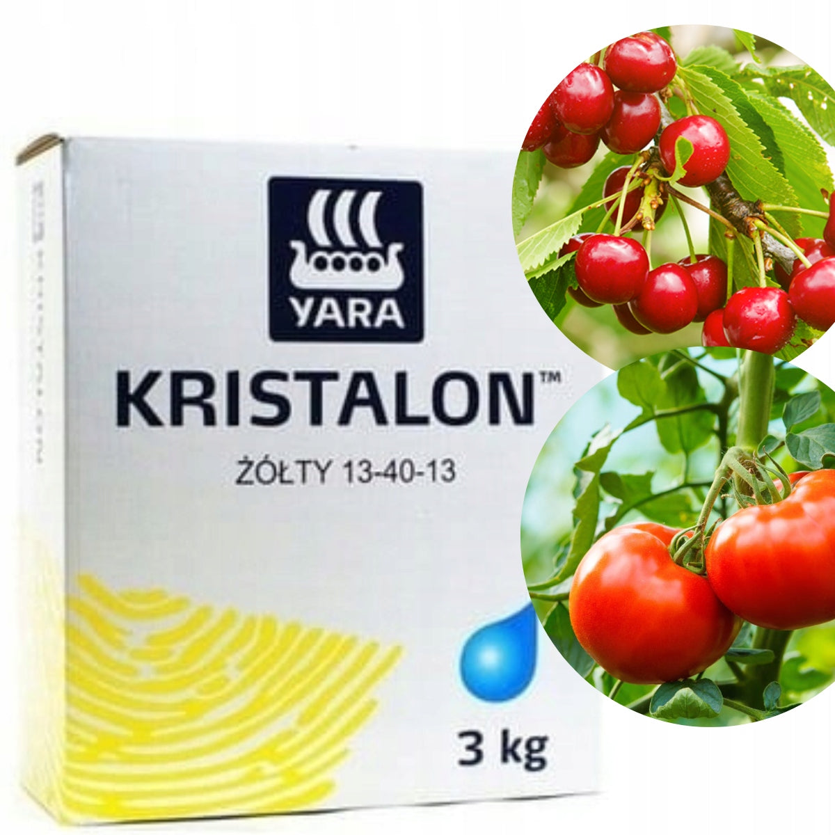 Fertilizer yara Kristalon yellow NPK 13-40-13 3kg INCREASED PHOSPHOR CONTENT