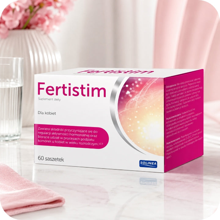 Fertistim for women, powder in sachets, myo-inositol, 60 pcs. Manufacturer code 5907572580105