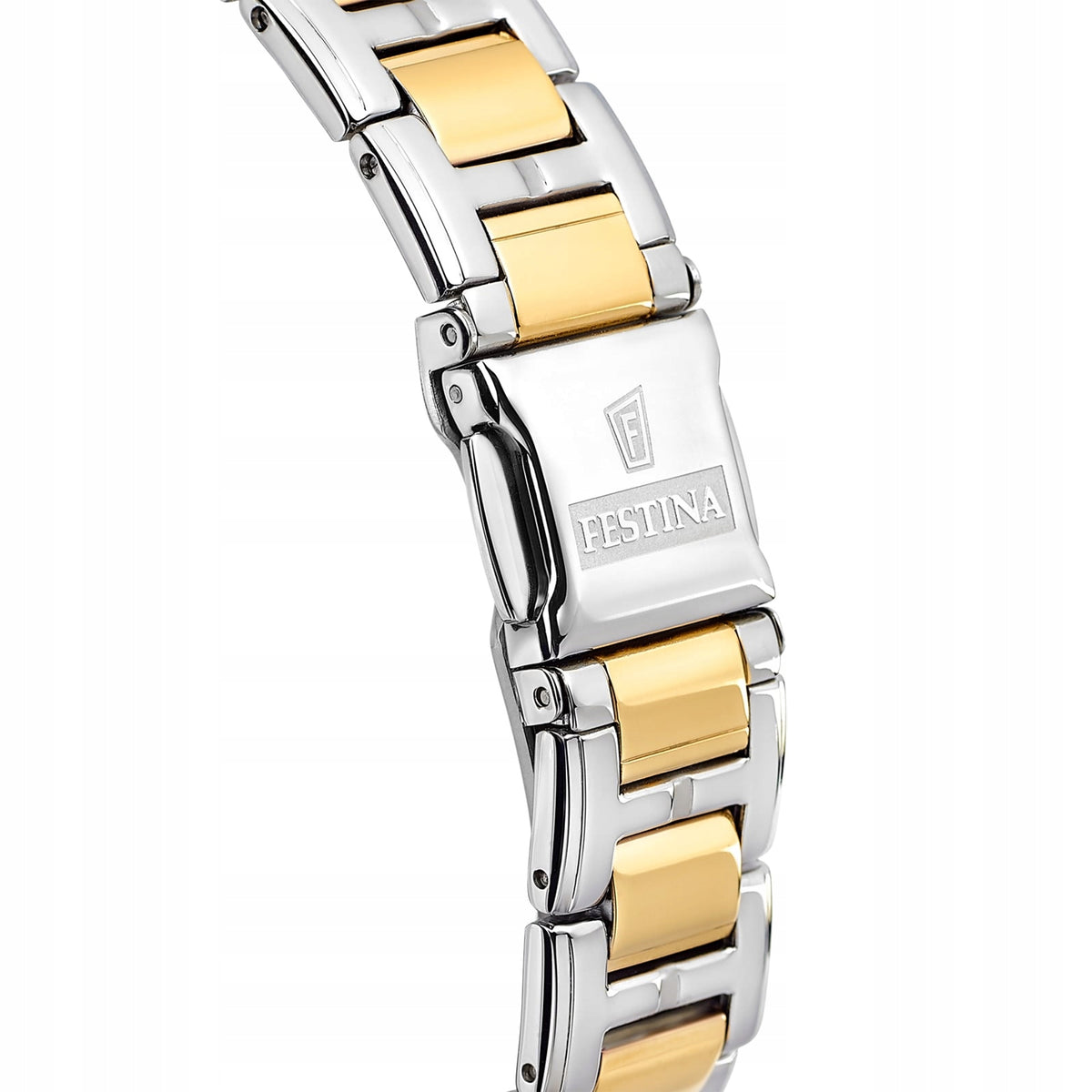 Festina stainless steel ladies watch wristwatch silver gold UF20402/1 Product weight with unit packaging 0.3 kg