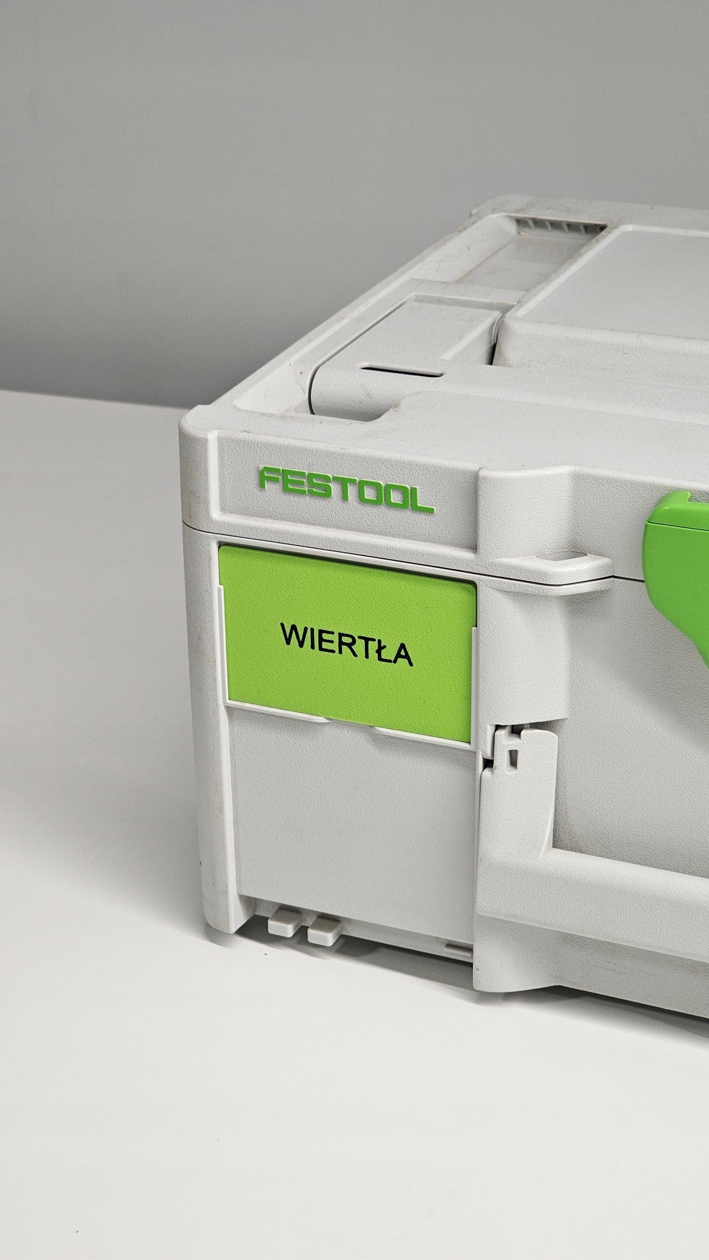 Festool box badge with any inscription label plate SYS Kind other