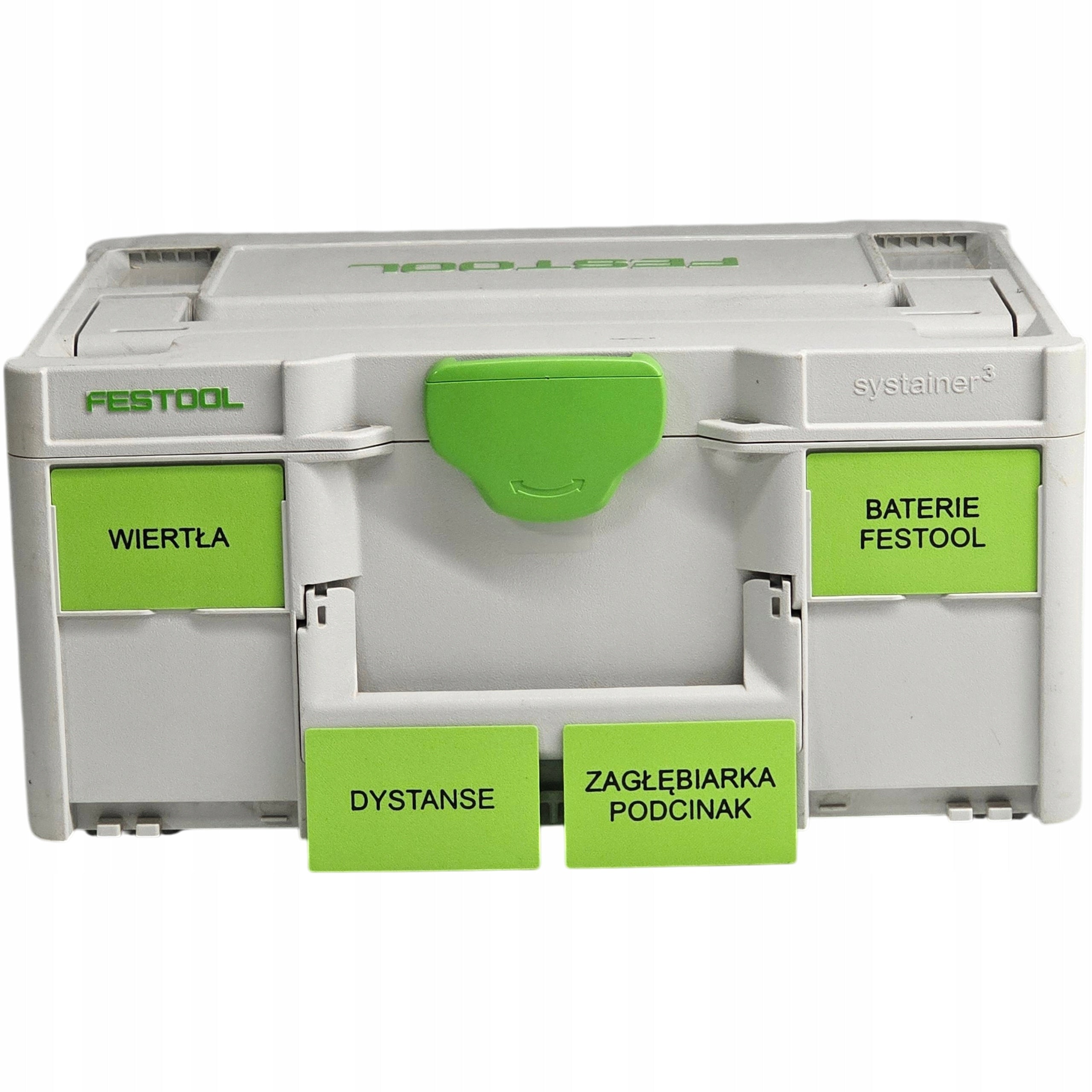 Festool box badge with any inscription label plate SYS