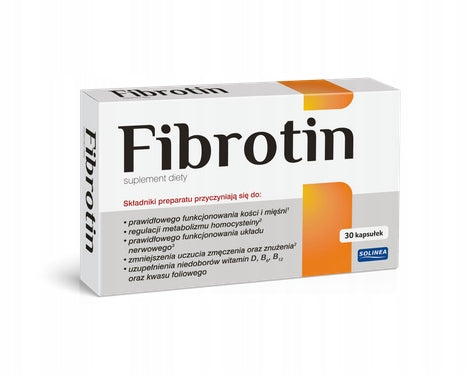 Fibrotin Vitamin D, B12, B6 30 capsules