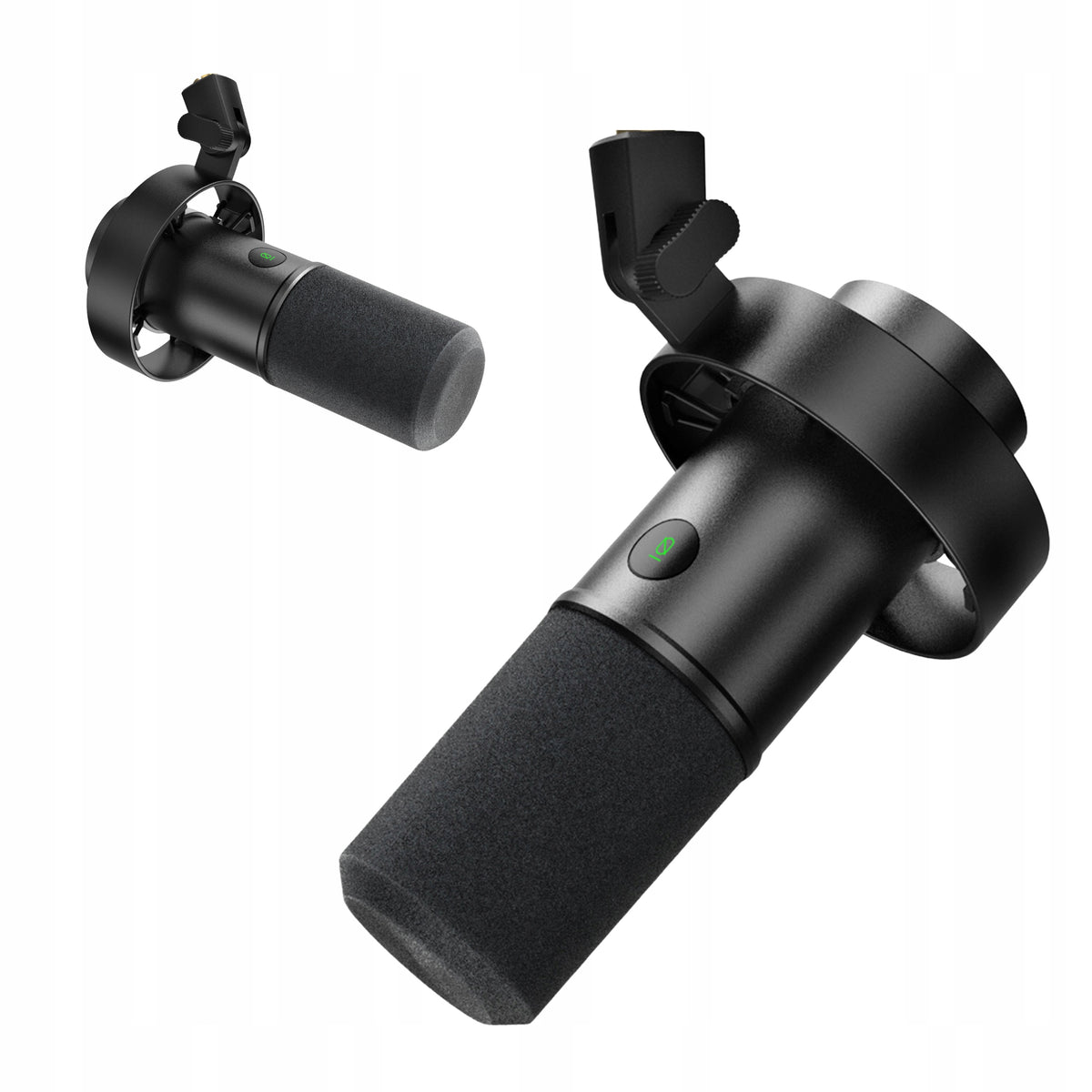 Fifine K688 Dynamic Studio Microphone USB/XLR Anti-Shock Cart