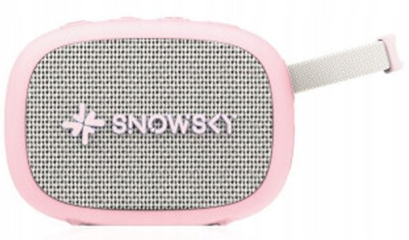 FiiO SNOWSKY Anywhere Pink Bluetooth 5.4 IPX6 Portable Speaker Manufacturer code ANYWHERE F3401S