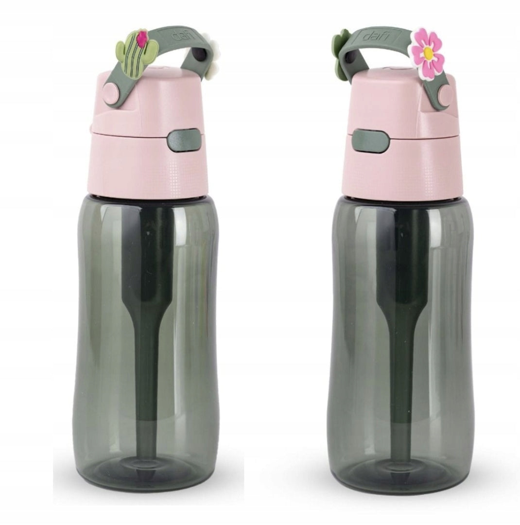 Filter Bottle Dafi Pink SOLID 0,5 GOODIE with Carbon Filter BTS Packaging status original