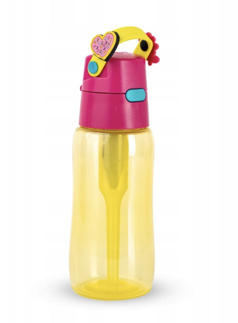 Filter Bottle Dafi Pink SOLID 0,5 SWEETY with Carbon Filter BTS Packaging status original